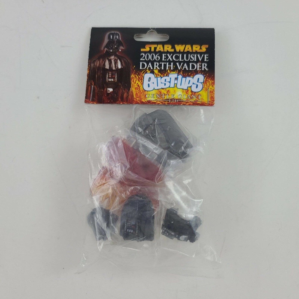 Star Wars 2006 SDCC DARTH VADER Exclusive Gentle Giant Bust Ups Mini Statue ROTS